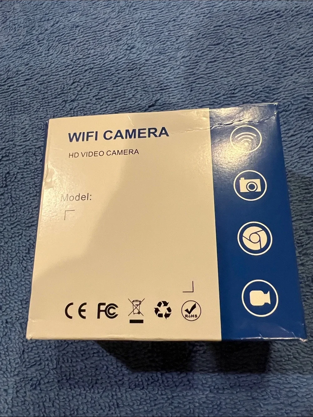 WiFi HD Video Camera - Black